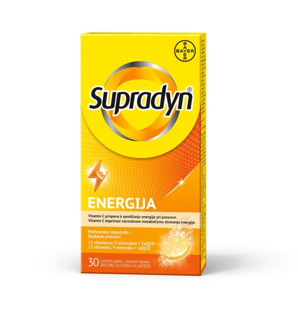 Supradyn Energija Q10, 30 šumečih tablet