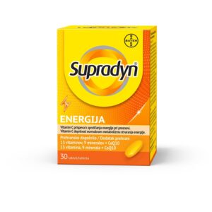 Supradyn Energija Q10, filmsko obložene tablete