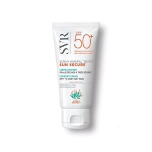 SVR Sun Secure Ecran SPF50+, obarvana mineralna krema - suha/zelo suha koža