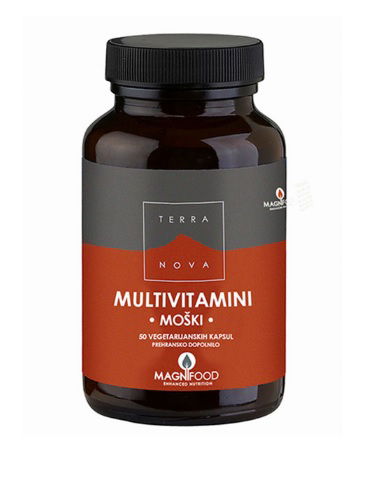 Terranova Multivitamini za moške, kapsule