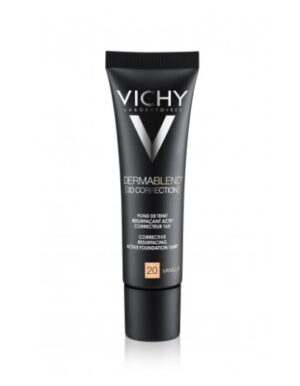 Vichy Dermablend 3D Correction, korektivni puder za mastno kožo nagnjeno k aknam - 20