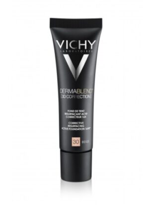 Vichy Dermablend 3D Correction, korektivni puder za mastno kožo nagnjeno k aknam - 30