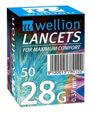 Wellion 28G, 50 lancet