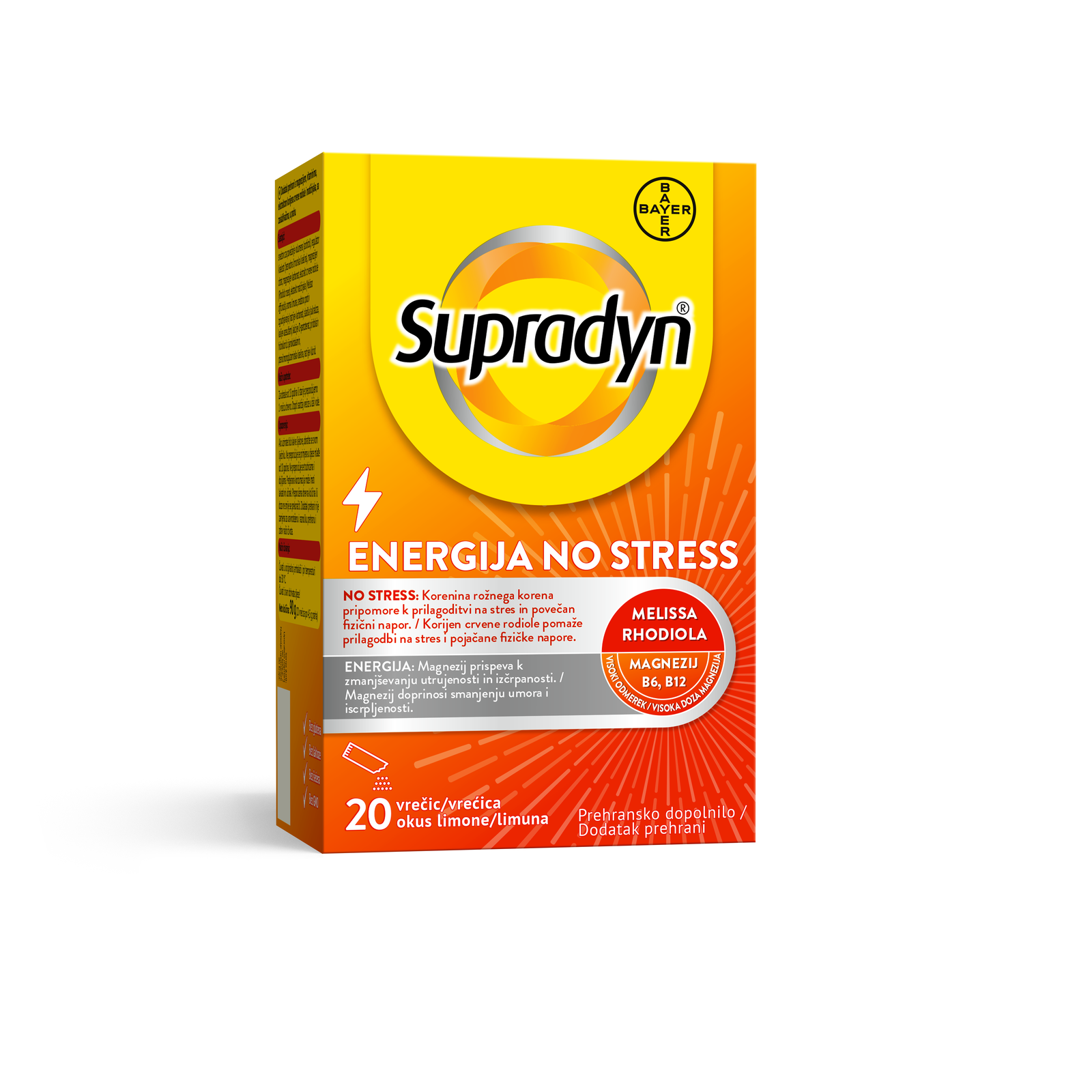 Supradyn ENERGIJA NO STRESS, 20 vrečic