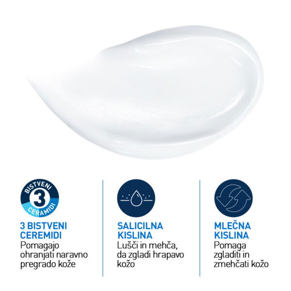 Cerave SA Smoothing krema za glajenje suhe in grobe kože, 177 ml