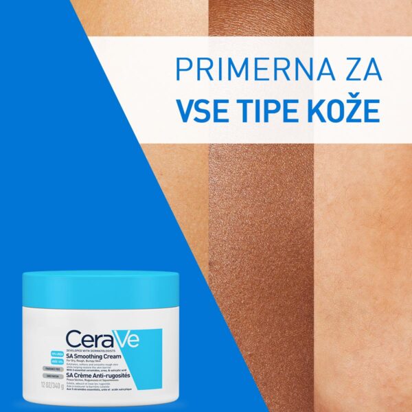 Cerave SA Smoothing krema za glajenje suhe in grobe kože, 177 ml