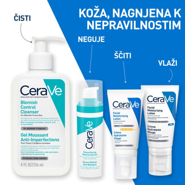 Cerave serum z retinolom za enoten videz kože, 30 ml