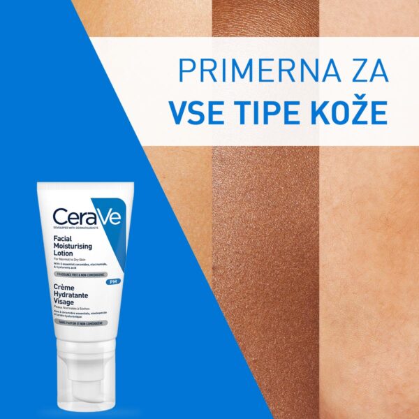 CeraVe vlažilna nega za obraz, 52 ml