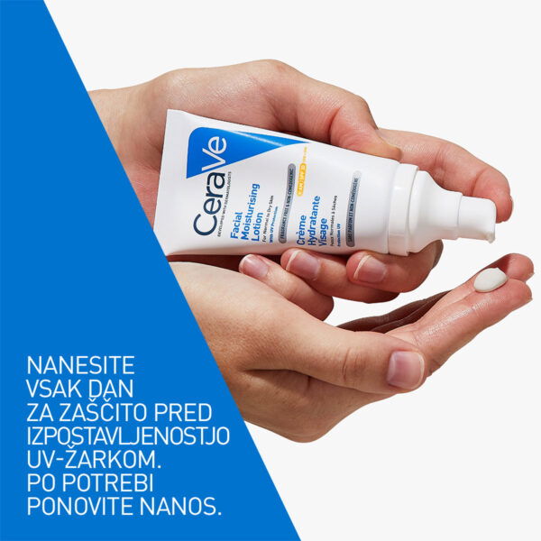 Cerave vlažilna nega za obraz ZF30, 52 ml