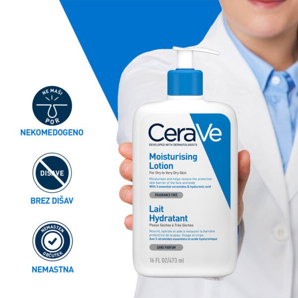 CeraVe vlažilni losjon, 473 ml