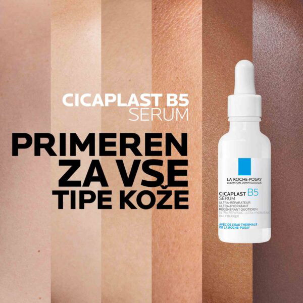 LRP CICAPLAST B5 SERUM Ultra obnovitveni in vlažilni serum za dehidrirano in razdraženo kožo brez sijaja, 30 ml