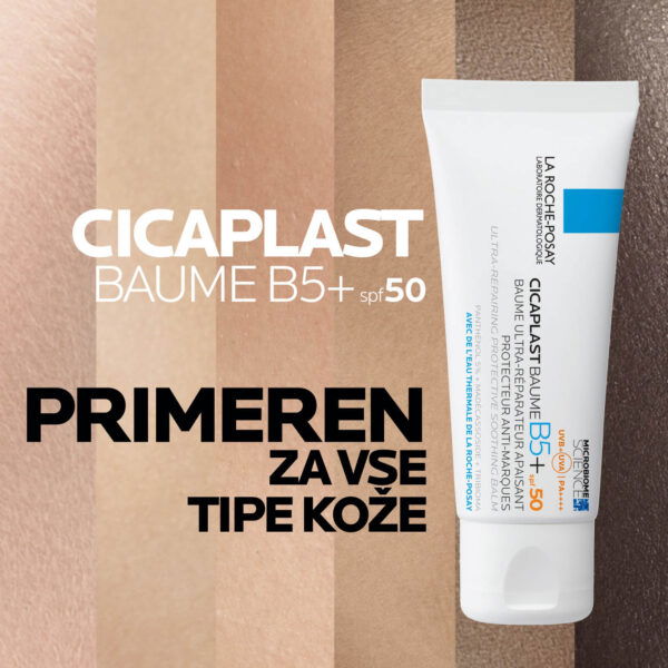 LRP CICAPLAST B5+, Ultra obnovitveni pomirjevalni zaščitni balzam SPF50+ (40 ML)