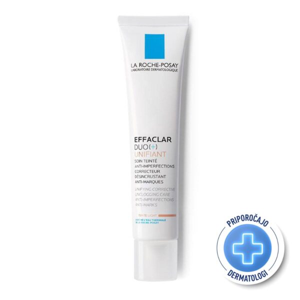 LRP Effaclar Duo+ Unifiant, korektivna obarvana nega - light