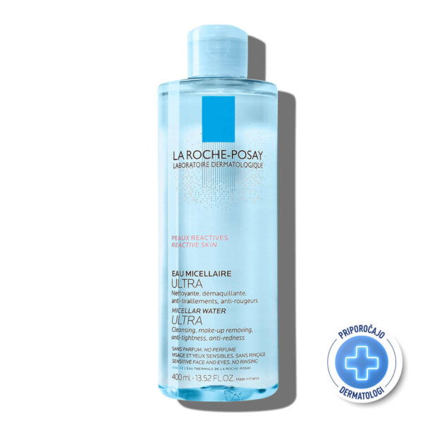 LRP Ultra, micelarna voda za reaktivno kožo - 400 ml