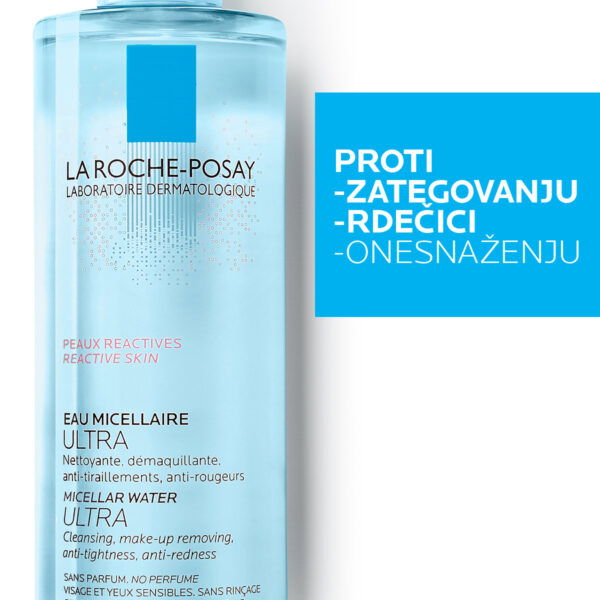 LRP Ultra, micelarna voda za reaktivno kožo - 400 ml