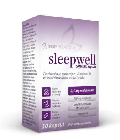 Top Pharma Sleepwell Complex, 30 kapsul