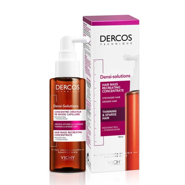 Vichy Dercos Densi-Solutions koncentrat za močnejše in bolj goste lase, 100 ml