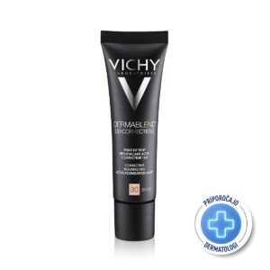 Vichy Dermablend 3D Correction, korektivni puder za mastno kožo nagnjeno k aknam - 30