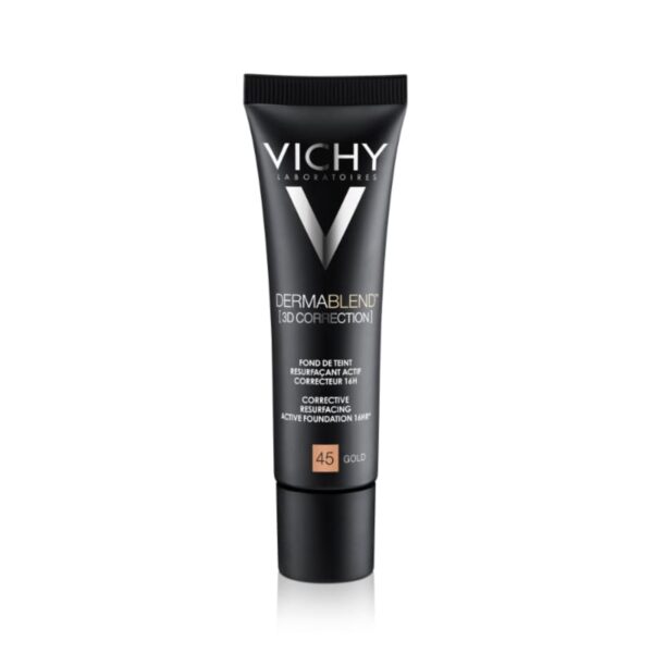 Vichy Dermablend 3D Correction, korektivni puder za mastno kožo nagnjeno k aknam - 45