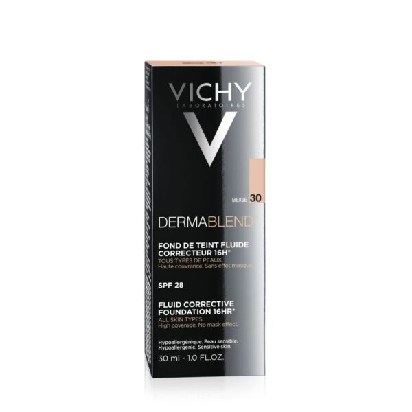 Vichy Dermablend, korektivna podlaga - tekoči puder 30