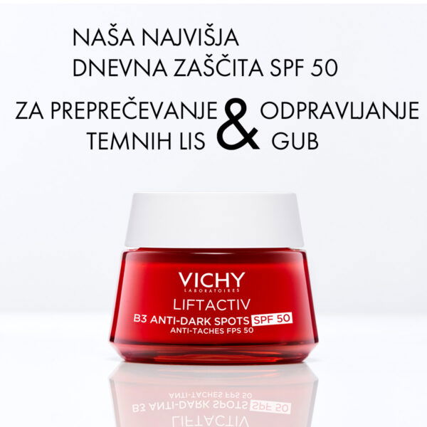 Vichy Liftactiv B3 Anti-dark Spots krema proti hiperpigmentacijskim madežem in gubam ZF50, 50 ml