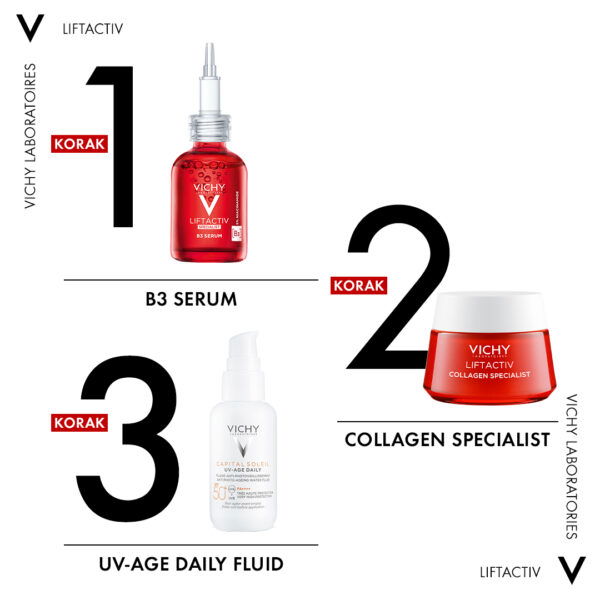 Vichy Liftactiv Specialist B3 serum proti temnim lisam in gubam, 30 ml