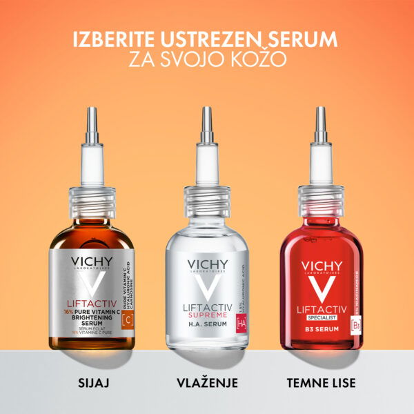 Vichy Liftactiv Supreme Vitamin C serum za sijaj kože, 20 ml