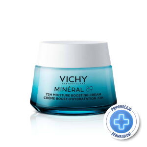 Vichy Mineral 89 krema za 72-urno intenzivno vlaženje za vse tipe kože, 50 ml