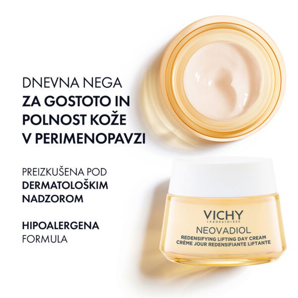 Vichy Neovadiol dnevna nega za gostoto in polnost kože v perimenopavzi - normalna do mešana koža, 50 ml