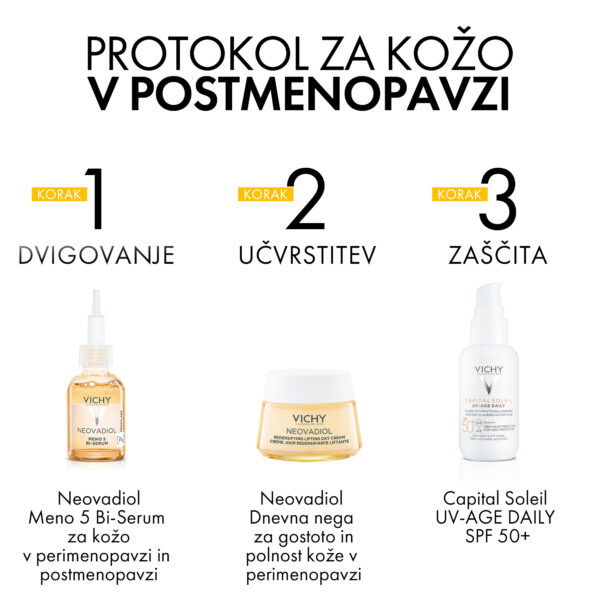 Vichy Neovadiol dnevna nega za gostoto in polnost kože v perimenopavzi - normalna do mešana koža, 50 ml