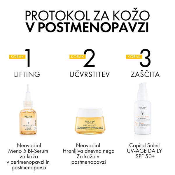 Vichy Neovadiol hranilna dnevna nega za kožo v postmenopavzi - zelo suha in zrela koža, 50 ml