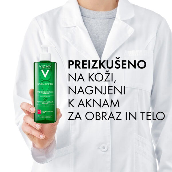 Vichy Normaderm Phytosolution, gel za intenzivno čiščenje za mastno in občutljivo kožo