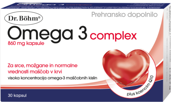 Dr. Bohm omega 3 complex, 60 kapsul