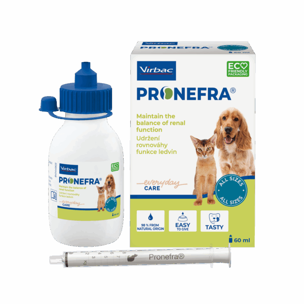 Pronefra dopolnilna krmna mešanica za pse in mačke, 60 ml