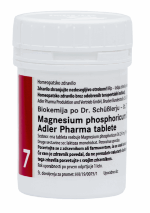 Magnesium phosphoricum D6 tabloide Adler Pharma, 1000 tablet