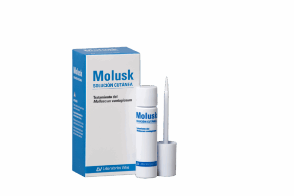 Molusk dermalna raztopina za izpiranje, 3 g