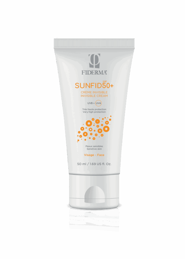 Fiderma sunfid SPF 50+ neobarvana krema za obraz, 50 ml